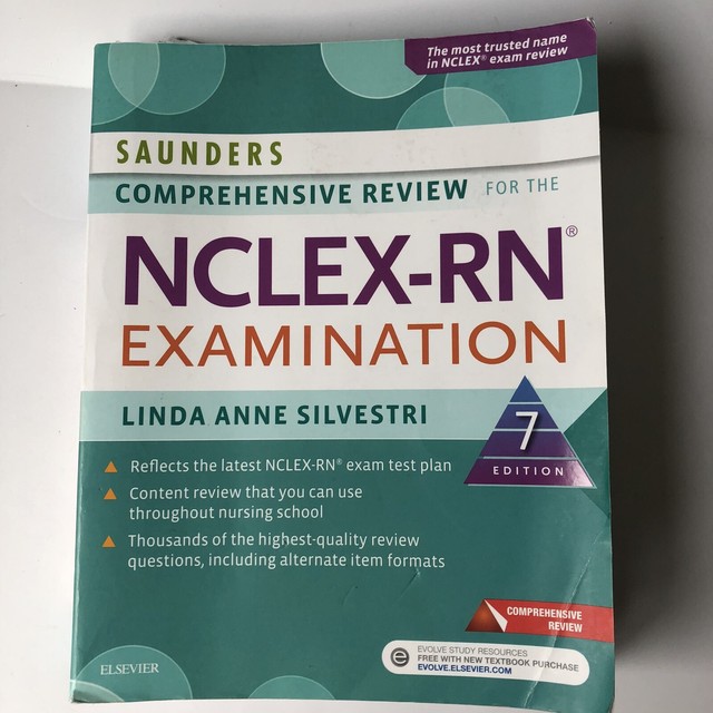 Saunders comprehensive review for the nclexrn 7th edition