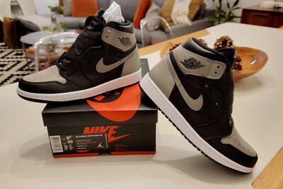 NIKE Air Jordan 1 Retro OG High Shadow Men 8.5 Travis Bred