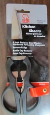 Chef Craft Kitchen Shears #21212  8"  Stainless steel  NEW
