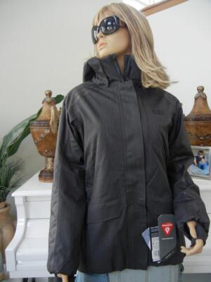 HELLY HANSEN BLACK BLANCHE HOODED PRIMALOFT INSULATED HELLY TECH PARKA JACKET