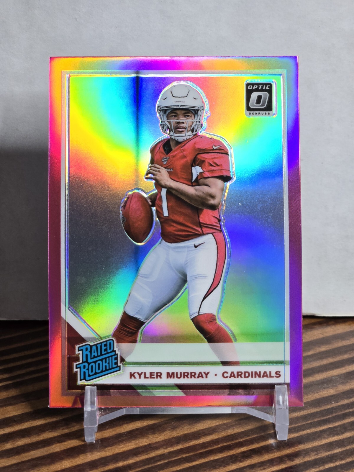 2019 Panini Donruss Optic Kyler Murray Rookie #152 Pink Prizm RC Cardinals