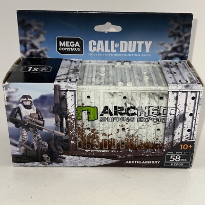MEGA CONSTRUX Call Of Duty Collector Construction Sets Arctic Armory 58 Pcs NEW