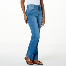 DG2 Diane Gilman New Classic Stretch 5-Pocket Trouser Jean  midtone  size 22WT