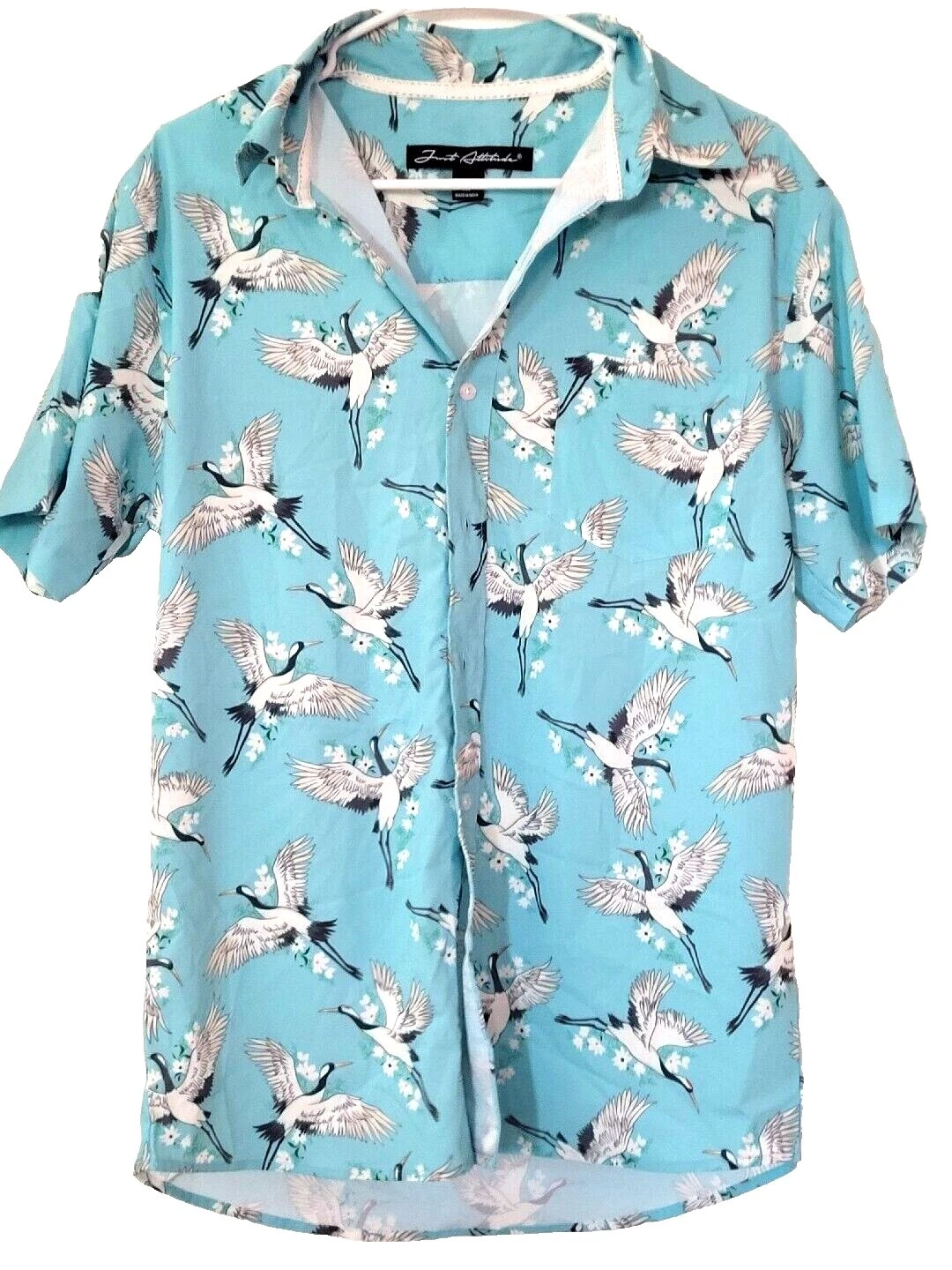 Attitude Floral Regular Size Casual Button-Down Shirts for Men