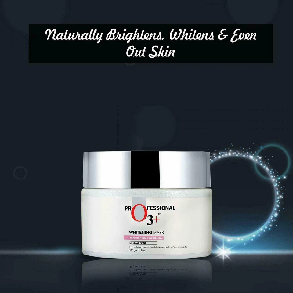 O3+ Professional Double Rich Formula Brightening & Whitening Face Mask 300 gm - Image 3 of 4