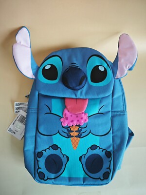 Disney Parks Stitch Ice Cream Backpack - Lilo & Stitch Anime Cosplay Bag