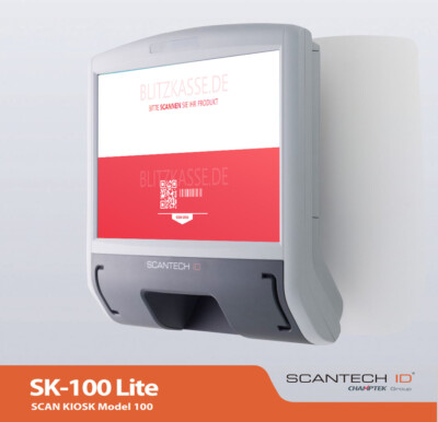 Scantech-ID  / Champtek -  SK-100 Lite,  Price Checker 10'' Touch  KIOSK 