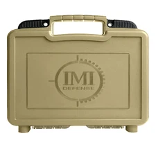IMI Defense ZPCFS Lockable Pistol Case - Desert Tan