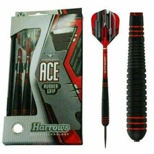 Harrows ACE Rubber Grip Steeldarts Dartset Da...