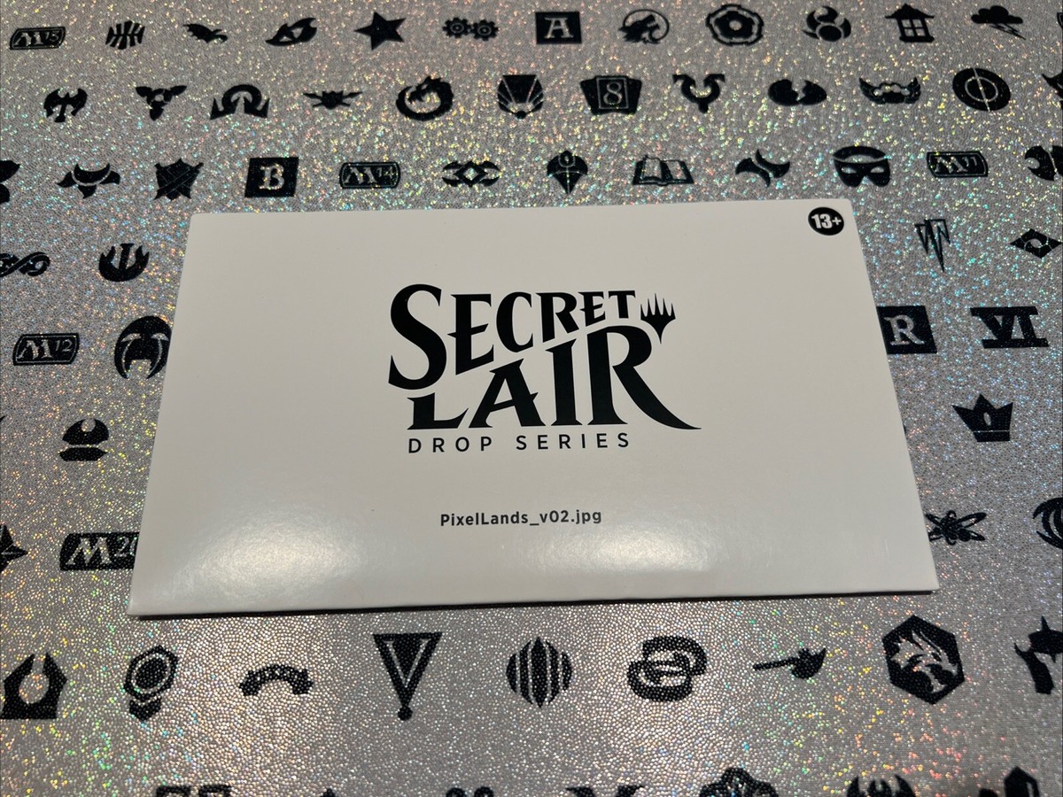 Secret Lair PixelLands_v02.jpg 1箱SLD MTG Amazon.com: Magic: The Gathering Secret Lair: PixelLands_v02