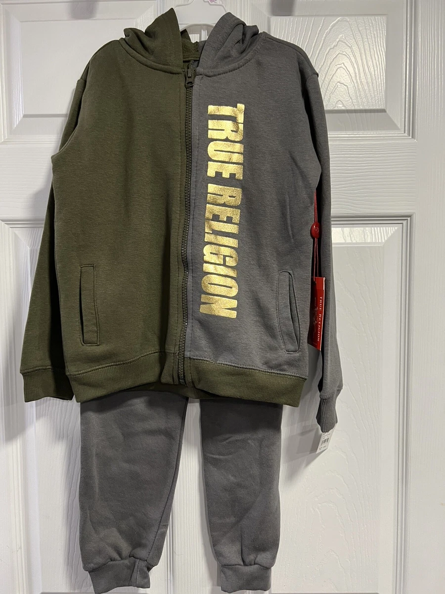 Boys True Religion Sweat Suit Outfit Size 6