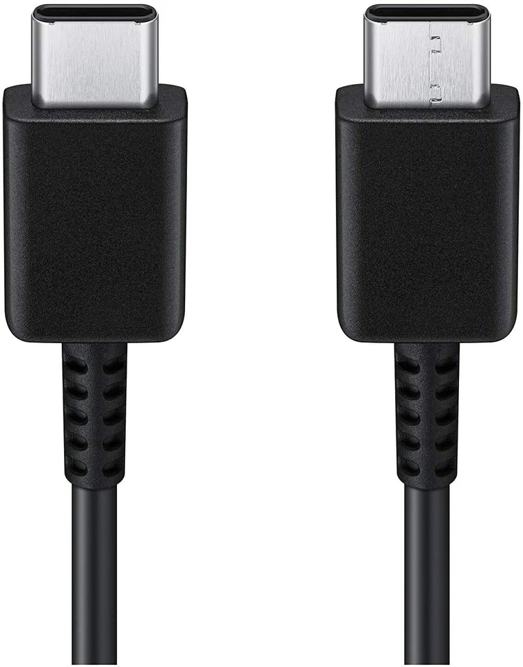 Cable Original Carga Rápida Samsung EP-DA705BBE USB-C a USB-C 1m Negro, BulK - Imagen 2 de 3