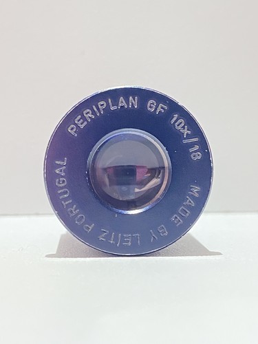 Objectif microscope Leitz Portugal Periplan GF 10x/18 - Photo 1/4