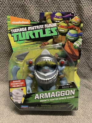 2016 Nickelodeon TMNT Armaggon Bounty Hunter Space Shark by Playmates