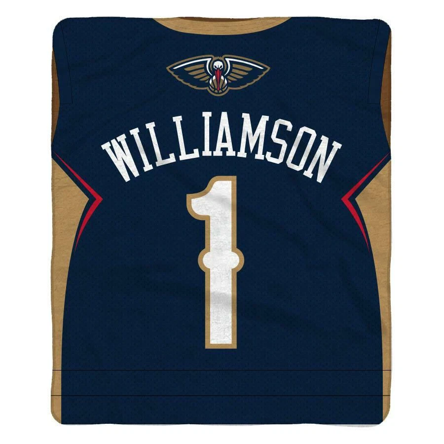 New Orleans Pelicans Zion Williamson Fleece  Blanket