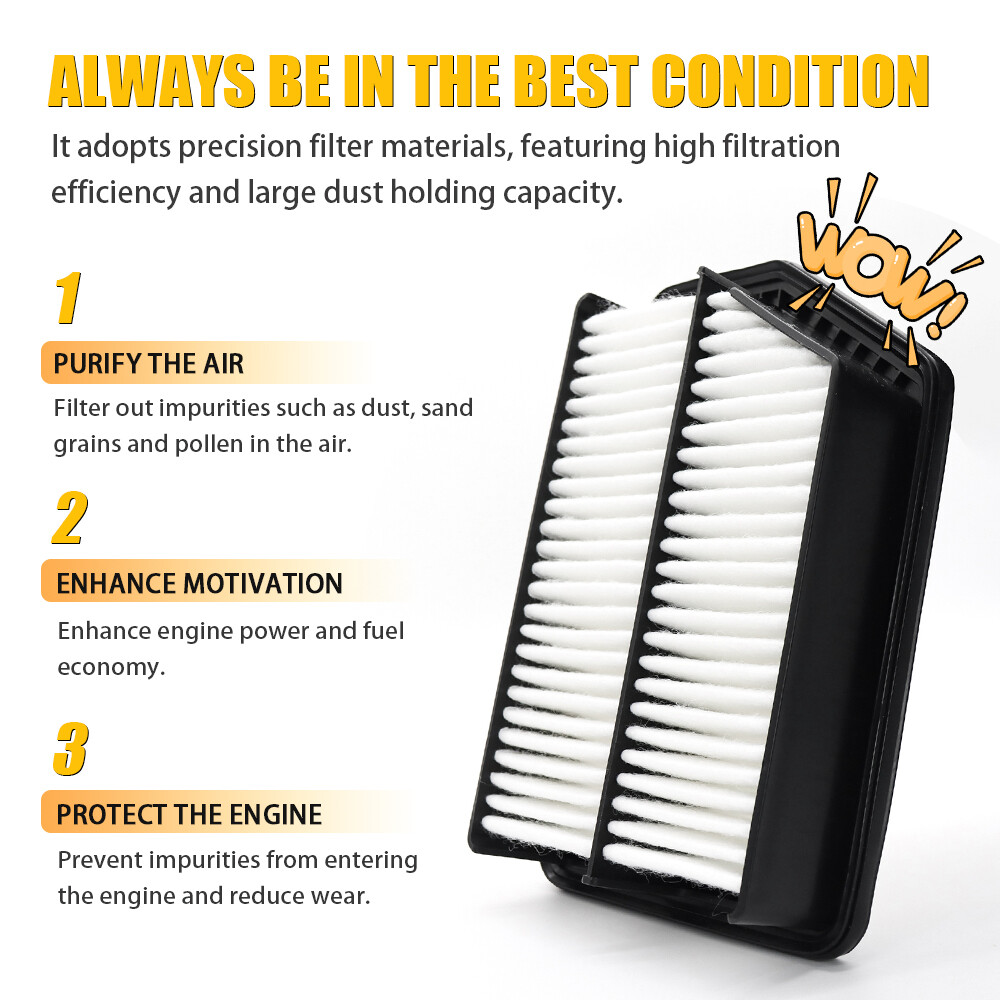 Engine Air Filter & Cabin Air Filter for Toyota Tacoma 2005 2006-2015 V6 4.0L