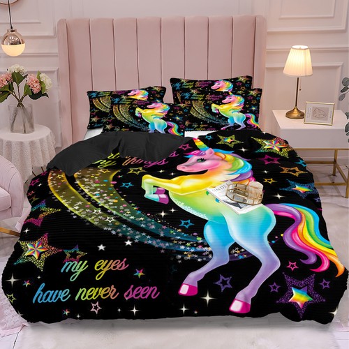 Unicorn Animal Duvet Cover Set for 