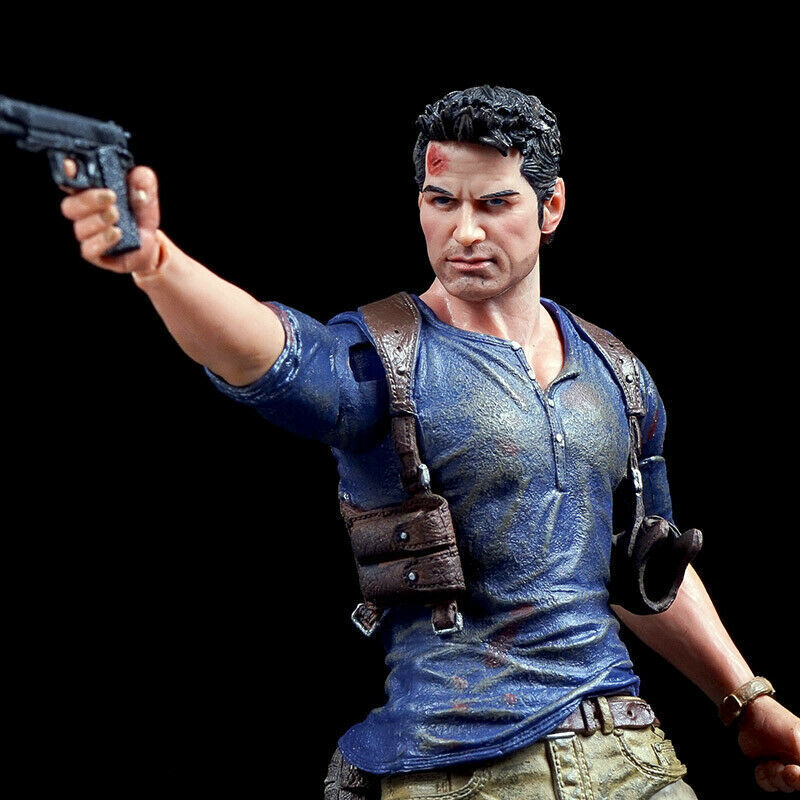 Figure Action Boneco Nathan Drake Uncharted 4 Neca