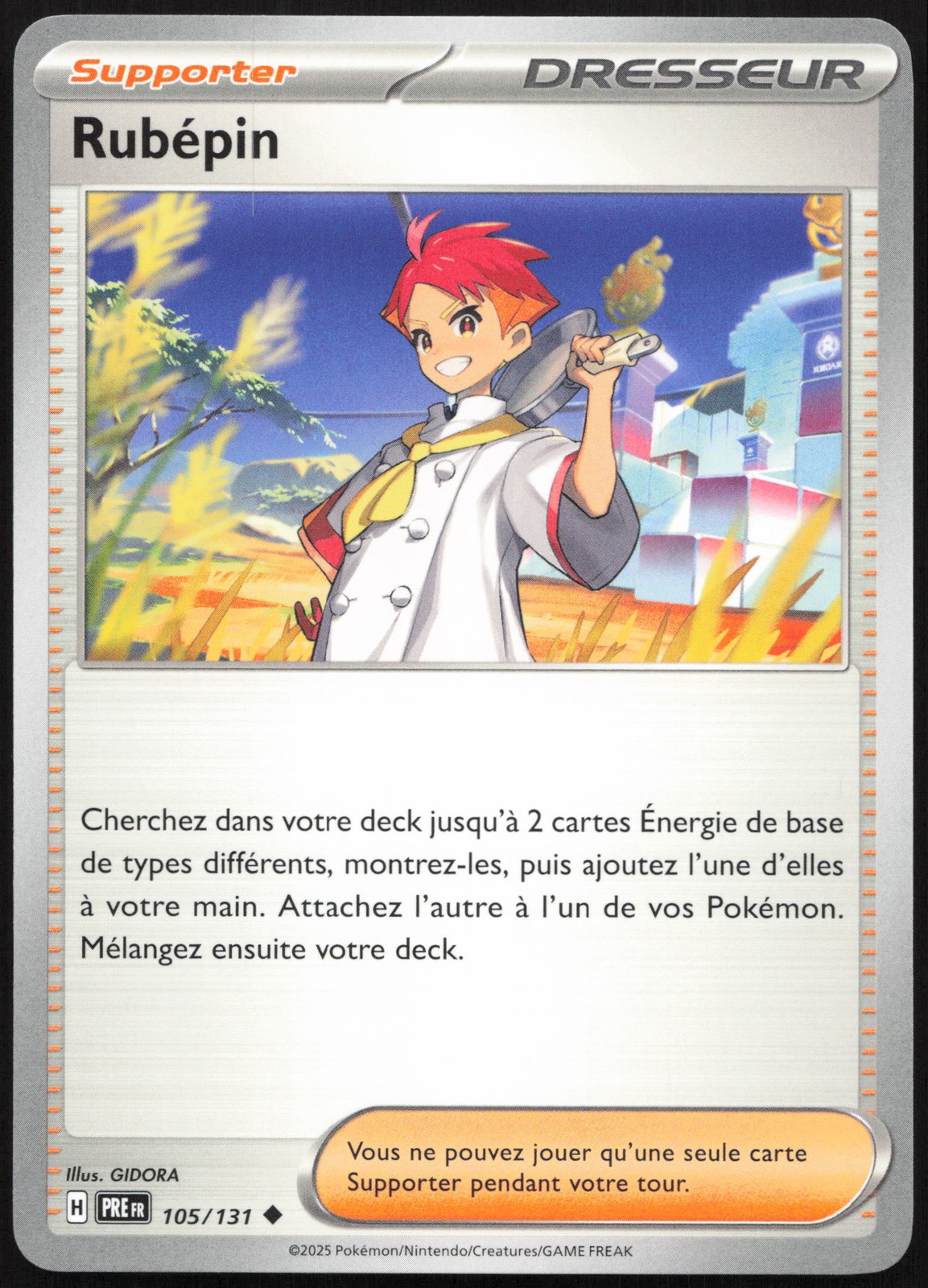 Carta Pokémon Rubépin 105/131 - Évolutions Prismatiques