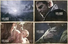 Biohazard Village Postkarten Set für /PS4 e-Capcom Bonus 4 Stück 10x15cm