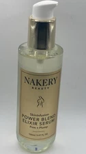 Nakery Beauty SKIN INFUSION Power Blend Elixir Serum FIRM+PLUMP 5.07 Oz 