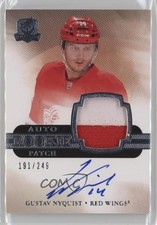 2011-12 Upper Deck The Cup Rookie 191/249 Gustav Nyquist #116 Patch Auto 0bz8
