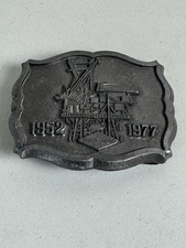 Vintage Silver Belt Buckle Bawden Drilling  1952-1977 