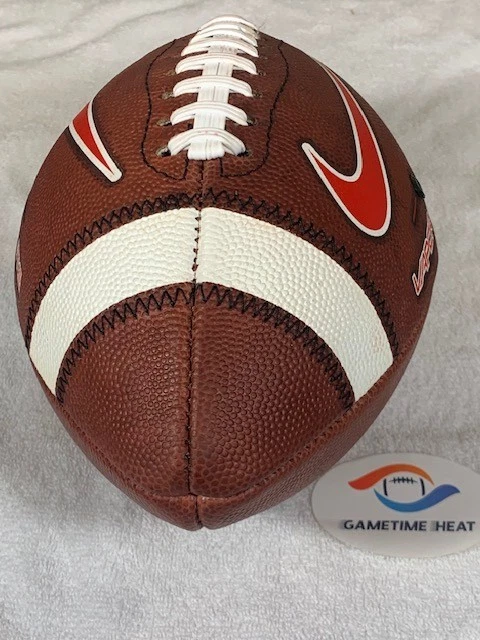 Bola de futebol universitária usada 2024 Nike Vapor Elite Ole Miss Rebels jogo - Imagem 3 de 4