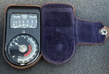 Weston Master Universal Exposure Meter Model 715  Original Case - Works 