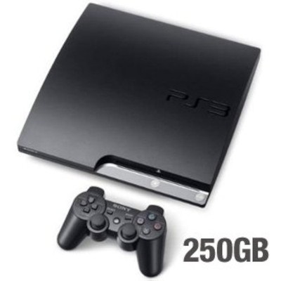 Sony PS3 Slim 250GB Gaming Console Video Game Systems Very Good