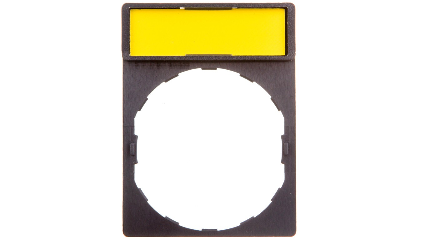 Label Tag 30x40mm White/Yellow Harmony XB4 ZBY4101