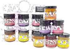 Selection of Breakfast & Afternoon Tea Jam Preserve Gift Pack - Strawberry, Bla