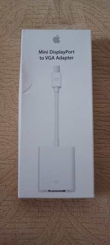 NUEVO EN CAJA Adaptador Original Apple Mini Display Port a VGA MB572Z/B Modelo A1307