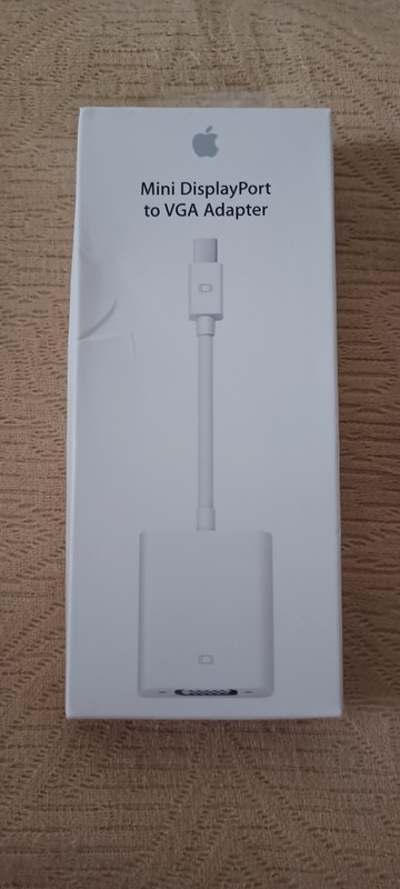 NIB NEW Original Apple Mini Display Port to VGA Adapter MB572Z/B Model A1307