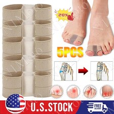 5PCS Hallux Valgus Bunion Corrector Orthopedic Adjuster Brace Foot Toe Separator
