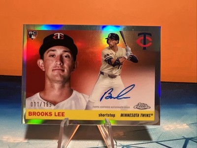 Brooks Lee 2025 Topps Chrome Platinum - On Card RC Auto Refractor /199 CPA-BL