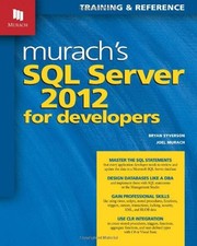 Murach's SQL Server 2012 for Developers Paperback Joel, Syverson,