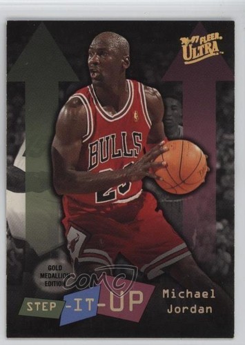 Michael Jordan #G-280 1996 Ultra Gold Medallion card