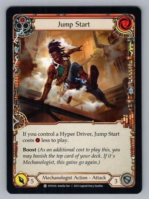 JUMP START (YELLOW) DYN105 C FLESH AND BLOOD NM WISNU TAN ]