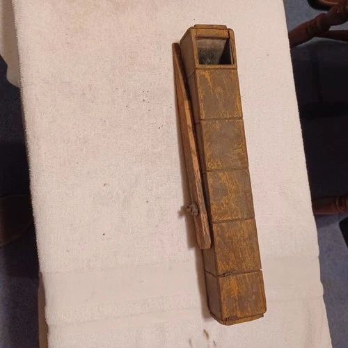 WW1 Periscope Wood Bailing Wire US Army foxhole trench wall military vintage