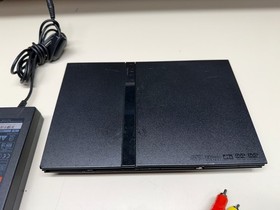 SONY PLAYSTATION 2 PS2 SLIM W/ CABLES WORKING NICE  *NO CONTROLLER*