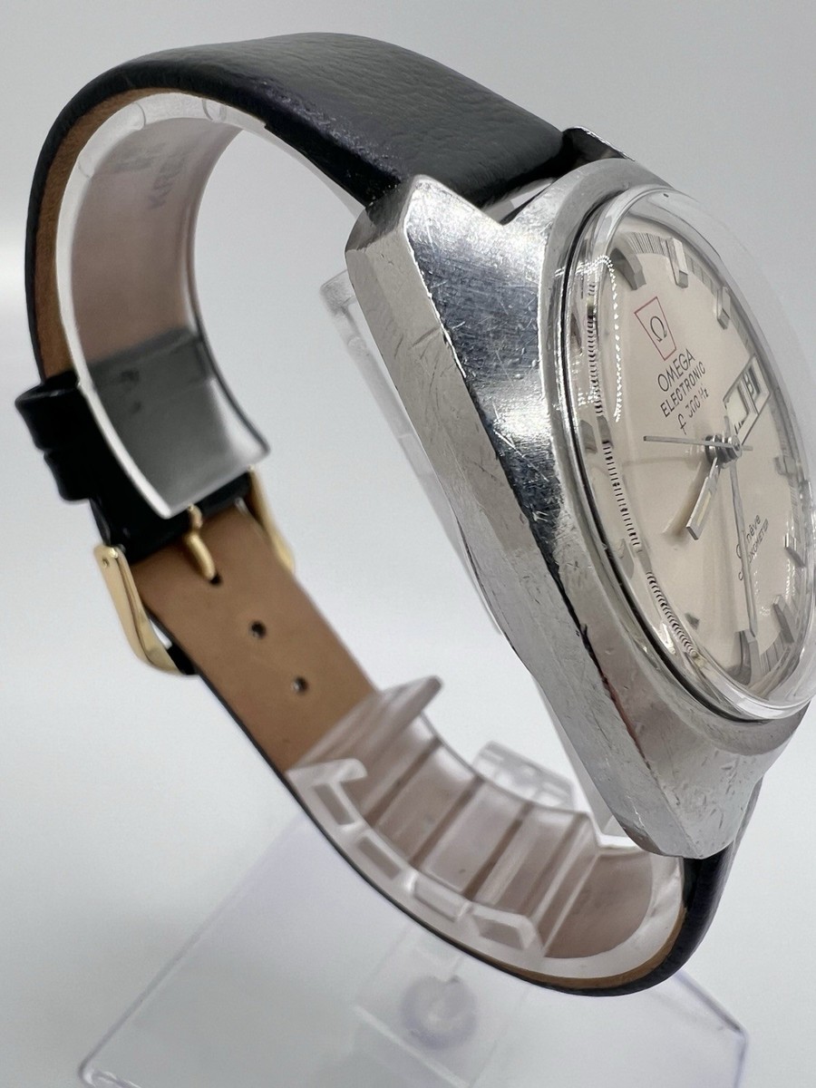 Vintage OMEGA Geneve Chronometer Electronic f300Hz Cal.1260 Men's