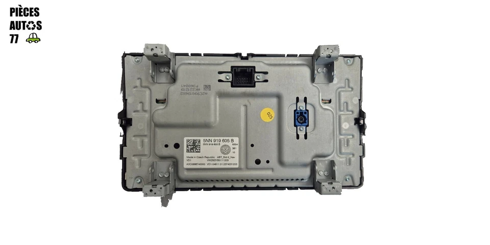Ecran GPS VOLKSWAGEN POLO 6 PHASE 1 5NN919605B Avec défaut esthétique - Photo 3/4