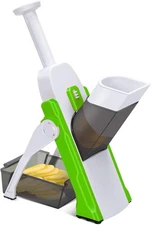 Masthome 5 in 1 Vegetable Chopper, Safe Mandoline Slicer,Professional Vegetable