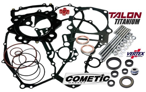 Raptor 700 Cometic Gasket Kit Top Bottom End Gaskets Seals Cylinder Head Stud Ki - Foto 1 di 2