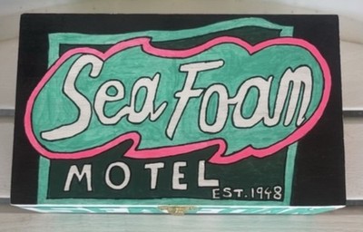 Sea Foam Motel Nags Head North Carolina Keepsake Souvenir Box