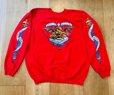 Lance Mountain's Vintage OG Powell Peralta Banner Dragon Skateboard Sweatshirt