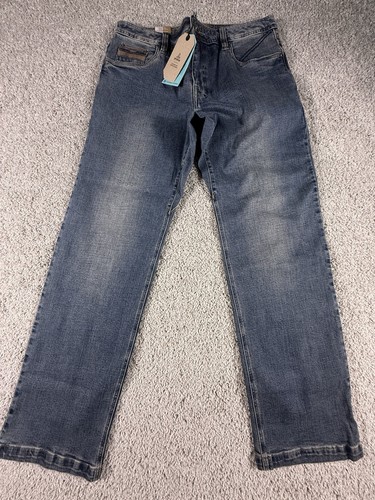 NWT PrAna Axiom Men’s Jeans Antique Stone Wash 34 X 32