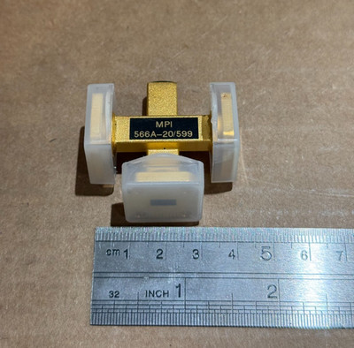 MPI Waveguide Cross Guide Coupler WR-28 566A-20/599