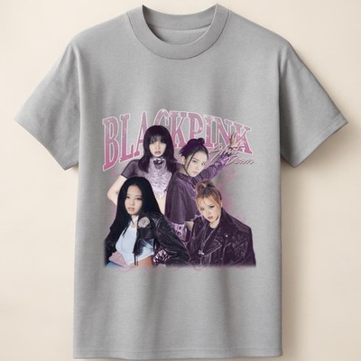 Blackpink Featuring Shut Down Retro Design Unisex T Shirt